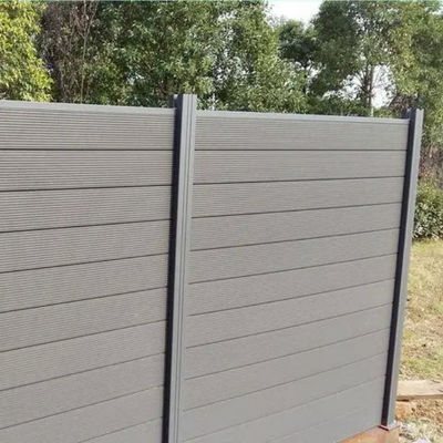 Cerca Panels de 90 x de 90m m WPC los paneles de cercado compuestos de la seguridad de 120 x de 120m m