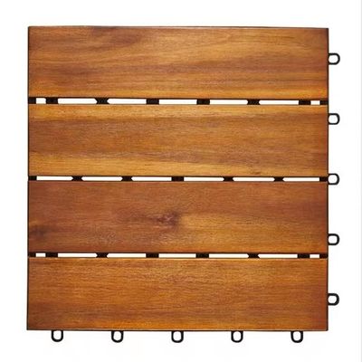 La cubierta que entrelaza de Diy del HDPE de WPC teja solar Decking compuesto plástico de madera de Wpc