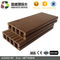 Tableros huecos de madera del Decking de Eco de pared del HDPE decorativo incombustible resistente ultravioleta del panel