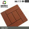 Decking anti de la presión WPC DIY tableros compuestos plásticos de madera del HDPE de 90 X de 90M M