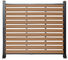 el 1.5M 1 cerca decorativa compuesta amistosa Panels de Panels Dampproof ECO de la cerca de WPC