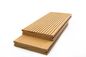 tablero compuesto plástico de madera del Decking de los 2M Good Malleability Solid Wpc 106 x 20m m