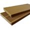tablero compuesto plástico de madera del Decking de los 2M Good Malleability Solid Wpc 106 x 20m m