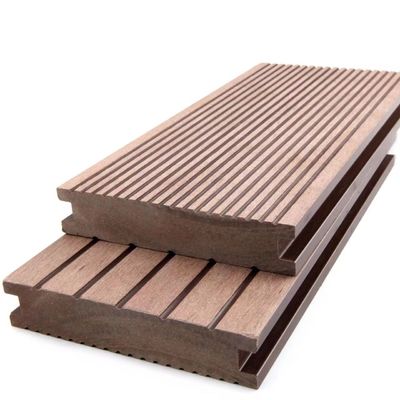 Resistencia ULTRAVIOLETA suelo impermeable decorativo 20m m de Wpc de los tableros del Decking de 150 x de 25m m WPC